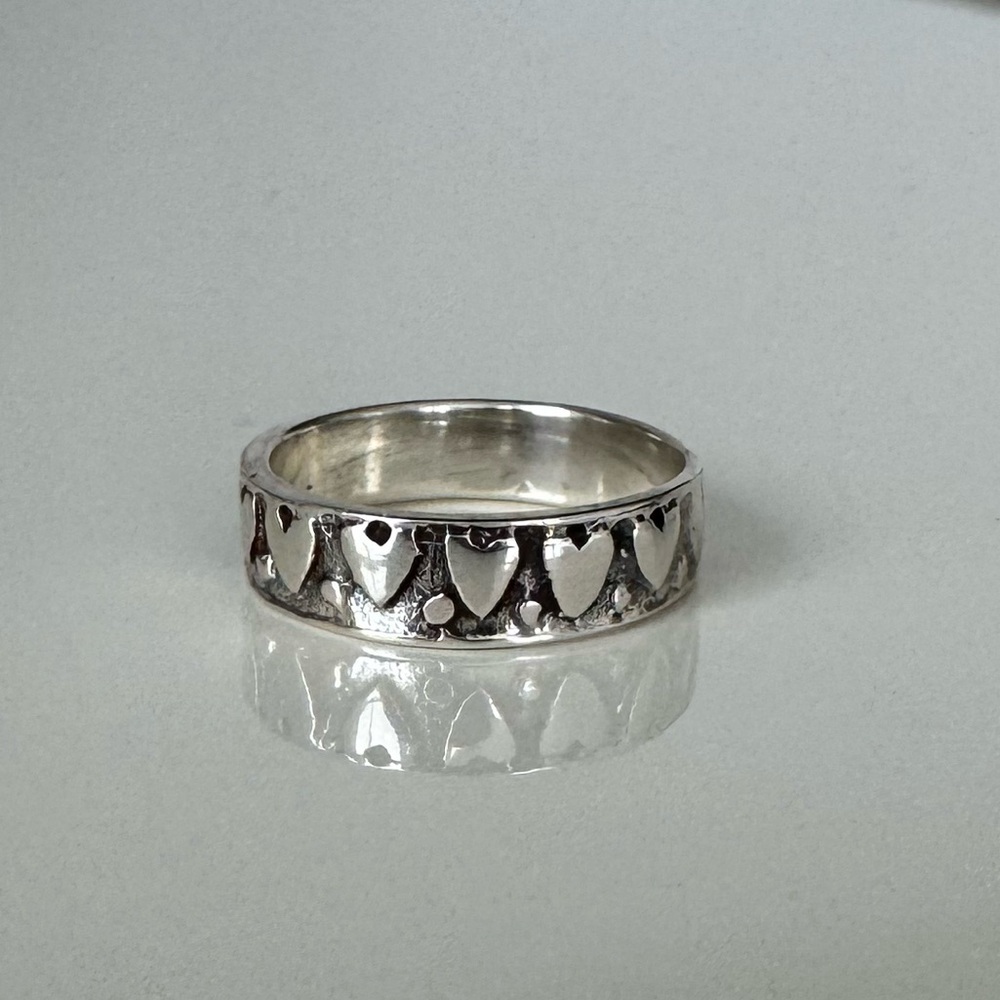 NWOT Sundance Homemade Happiness Ring, Sterling Silver